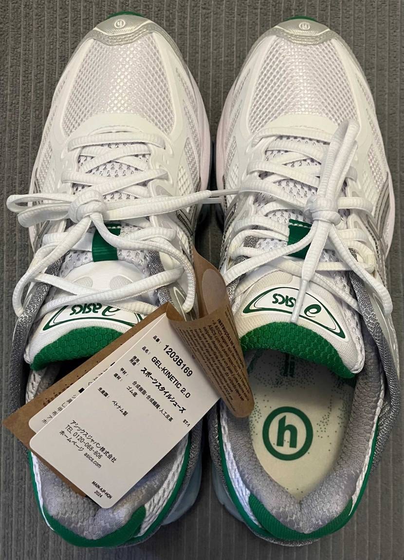 Hidden NY × Asics Gel-Kinetic 2.0 "White