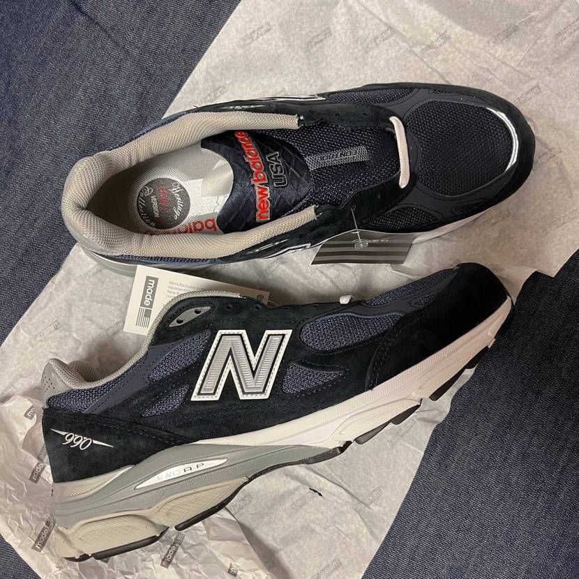 🇺🇸✈️📦🇯🇵 990v3 navy 渋すぎる🔥