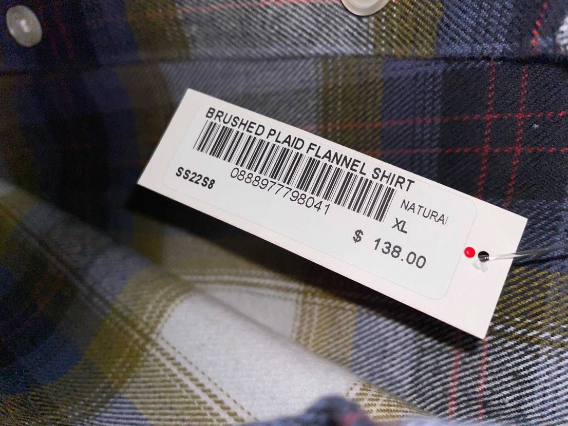 Supreme Brushed Plaid Flannel 