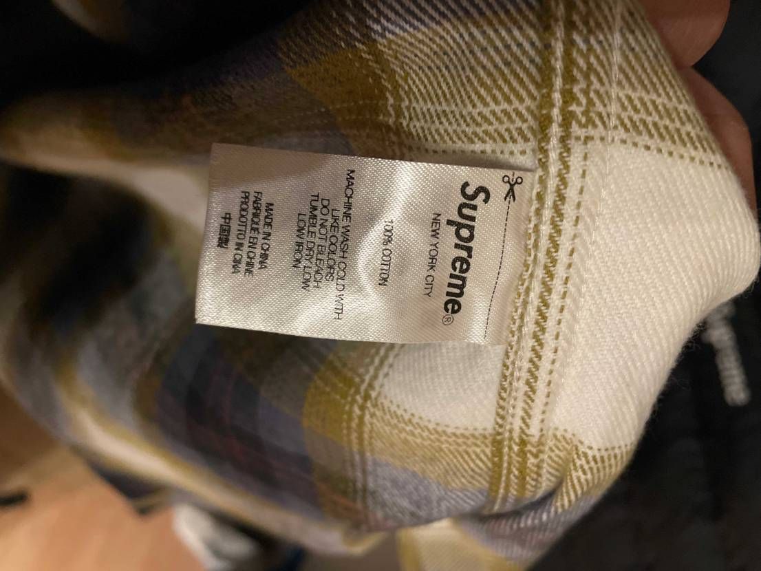 Supreme Brushed Plaid Flannel 