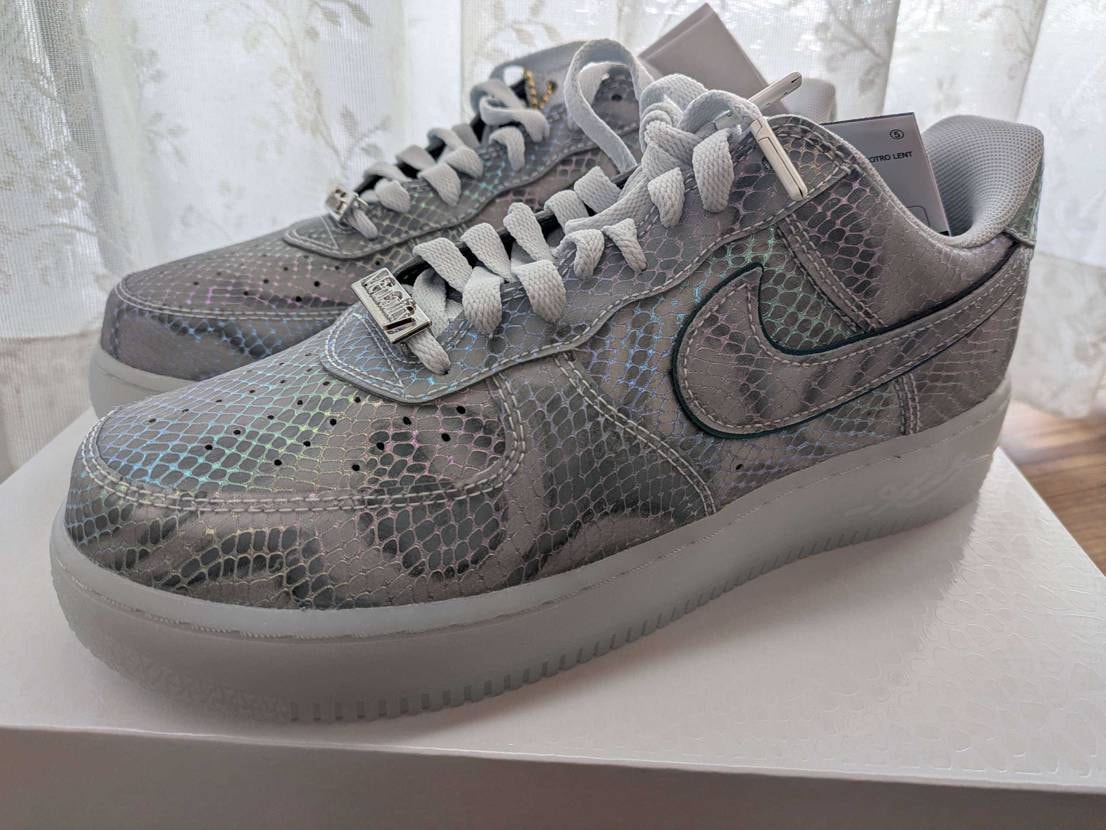 購入した人しか分からないとおもいますが、シルバーのスネークカ