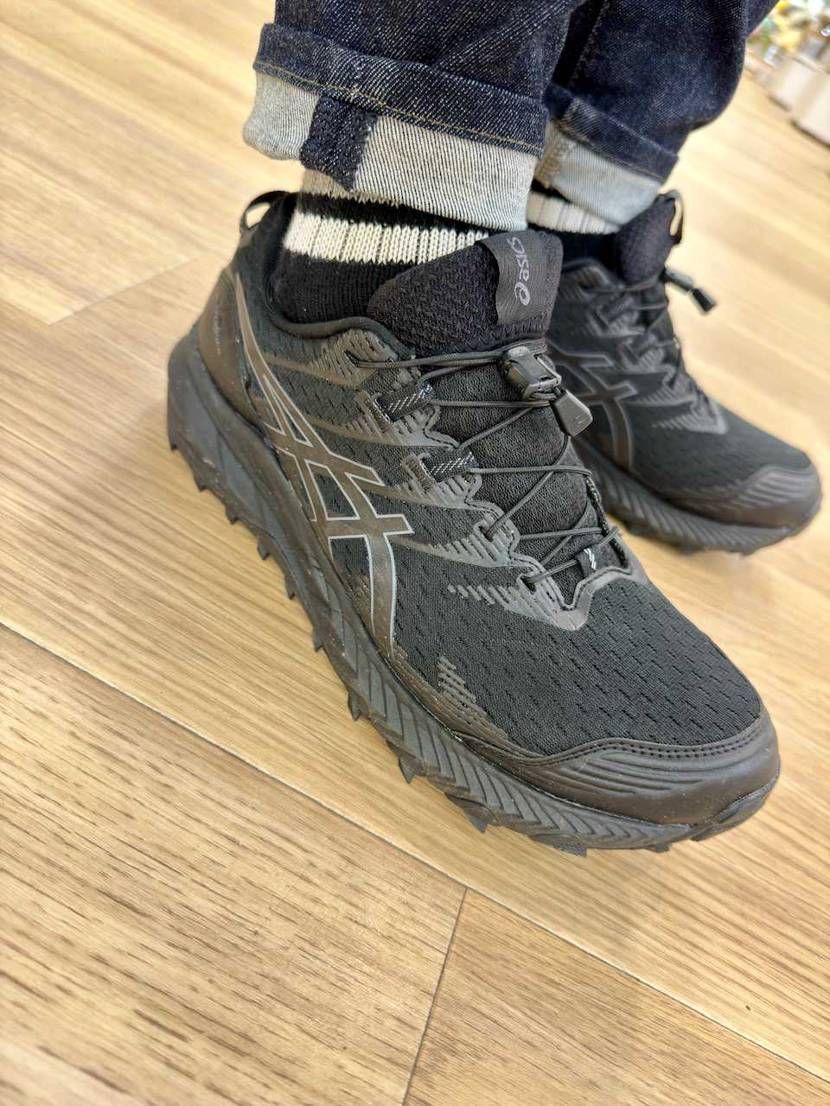 本日は悪天候のため、Gore-texのトレランシューズ🙆‍♂️
Asics G