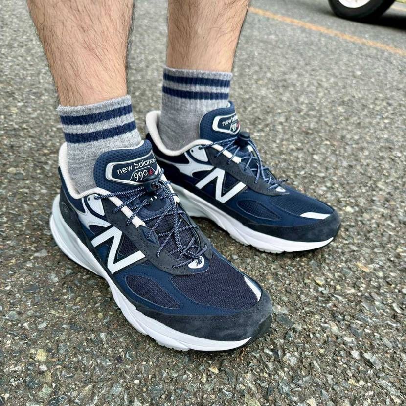 今日はU990NV6👌
シューレースは楽ちん仕様に変更🫡