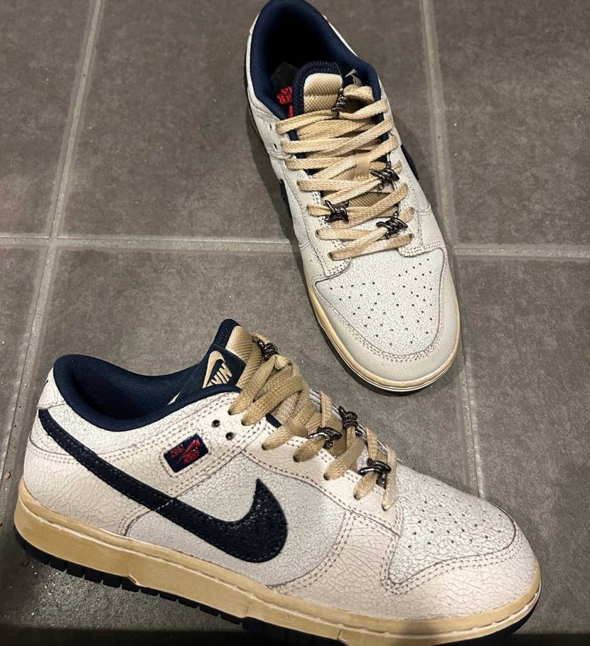 SNKRSで当たった時からFoxtrotのDUBRAE付けようと思って付けました