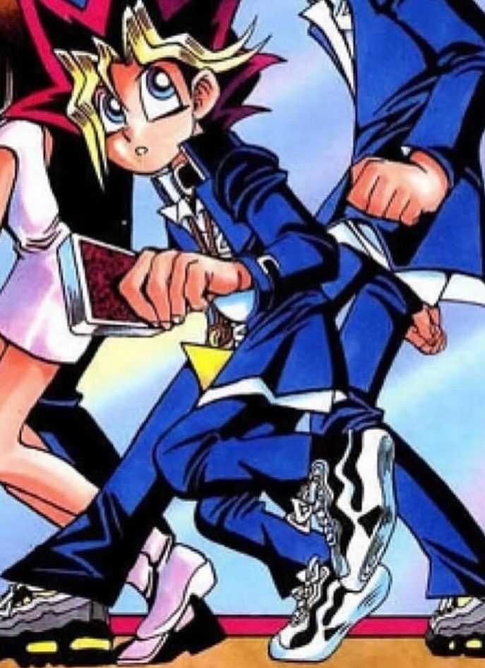 遊戯の履いてるzoom flight 96っぽいスニーカーも