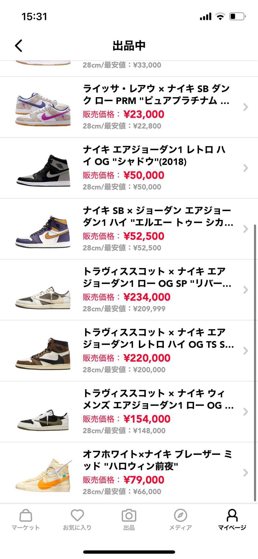 一枚目、ニ枚目　新品
三枚目　中古

断捨離中よろしく