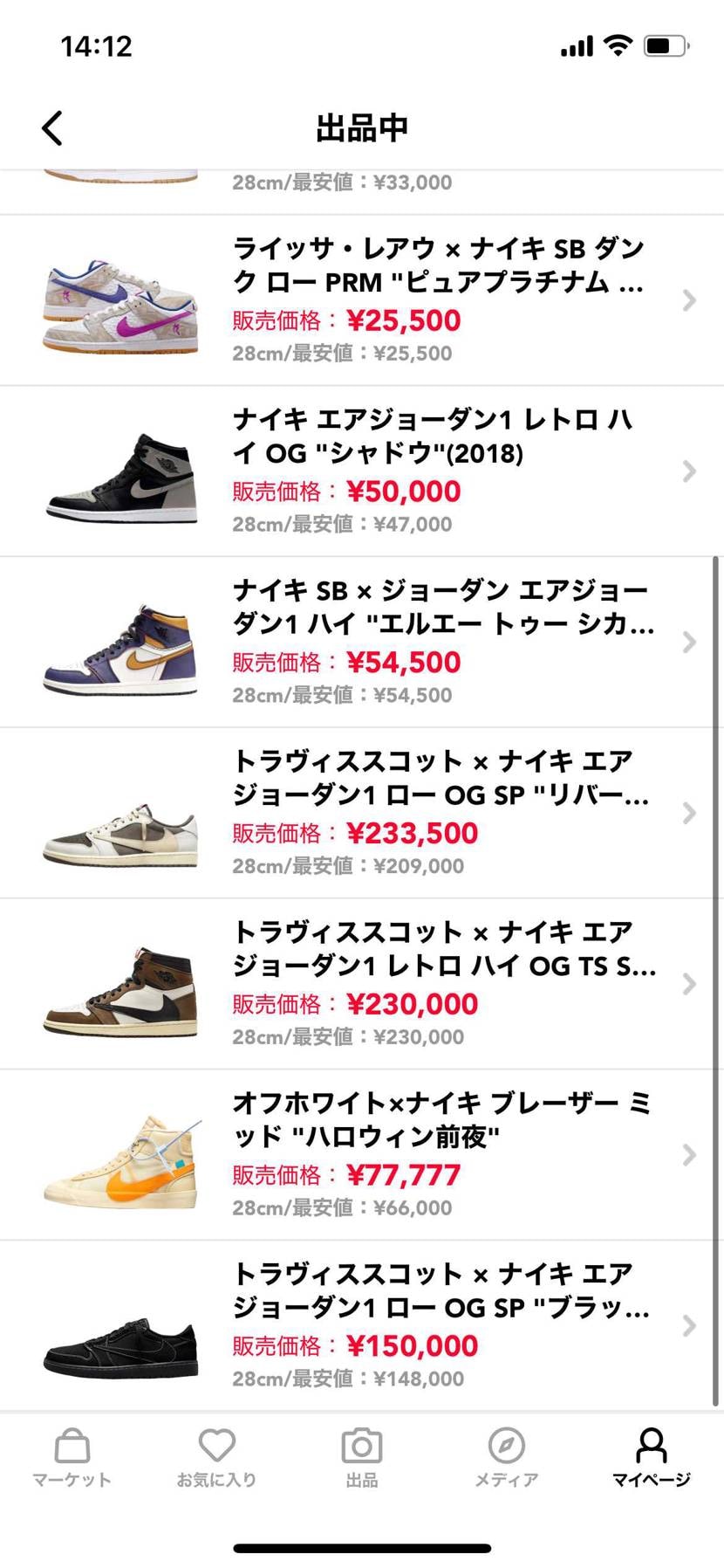 中古は新品相場みて、全体的な下げしました。よろしくお願いしま