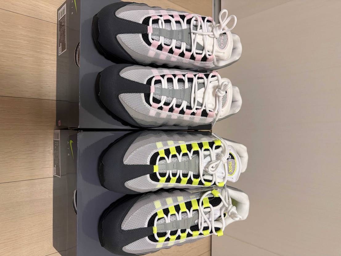 95でどっちも欲しかったカラー