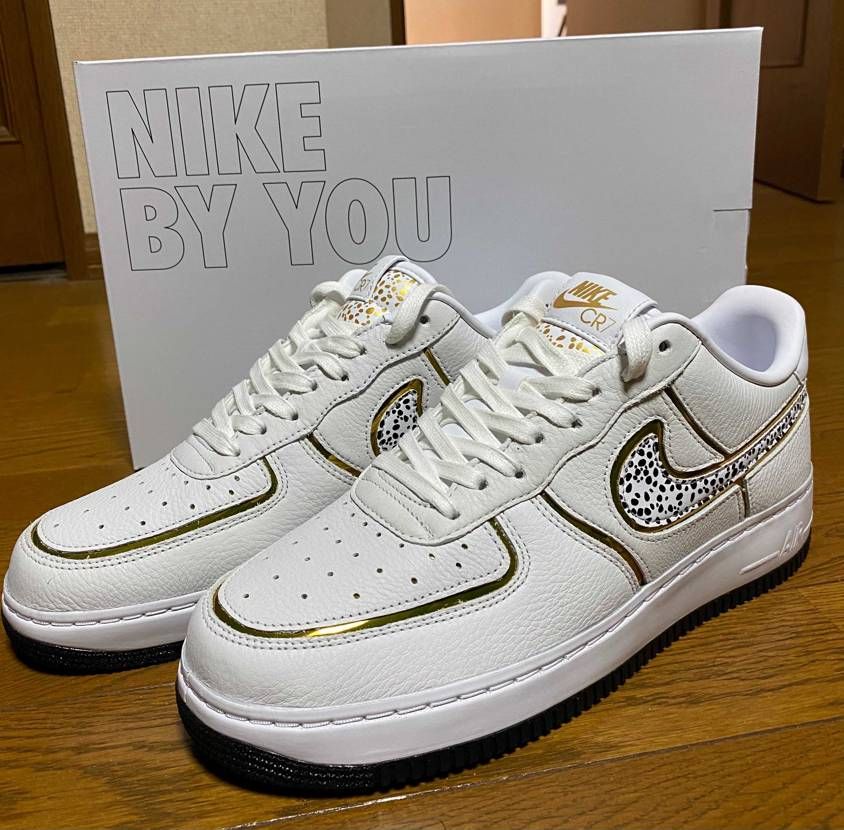 初のBy YouはAF1 CR7🌟
通常のBy Youに比べるとお高いですが、