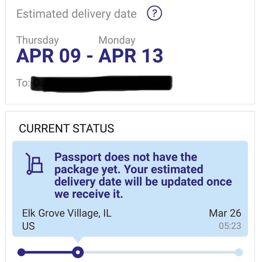 19000番代、公式は9〜13日着か😌12000番台の方もいるようだし公式だけで