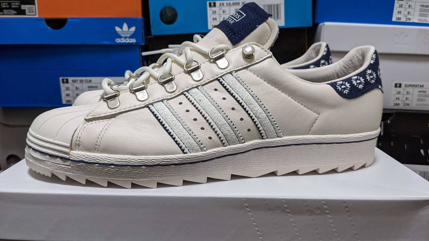 Footshop x adidas Superstar 'Blueprintin