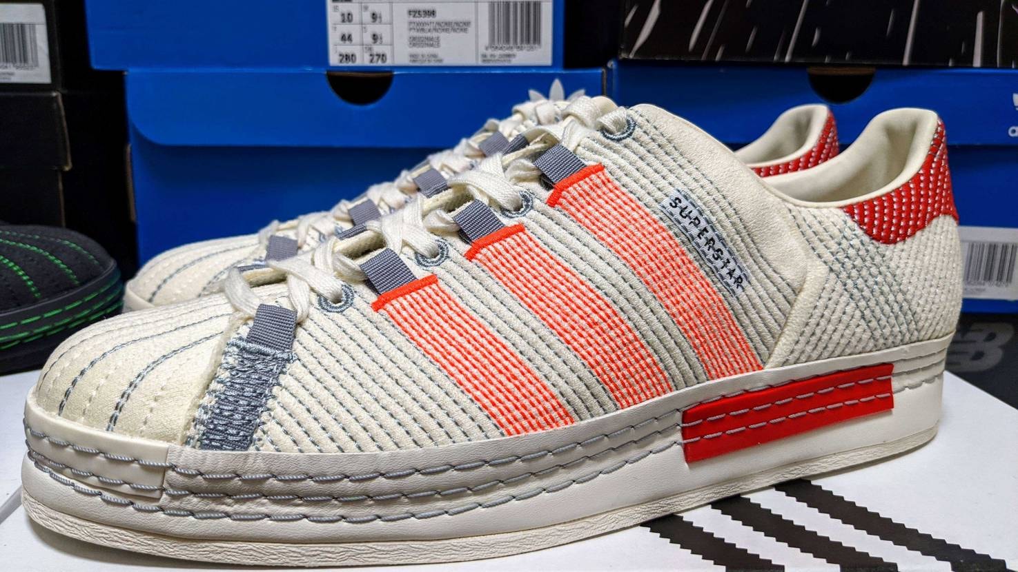 CRAIG GREEN SUPERSTAR 安かったので２色目買いました！
デザ