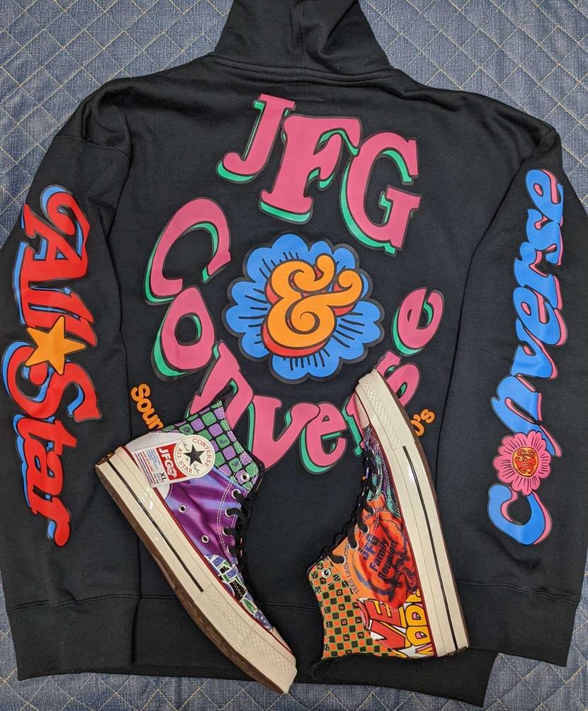 JFG hoodie 届いた！
チャックと合わせよう