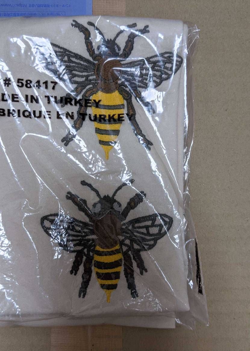 蜂T届いた🐝
Timber履かんけど