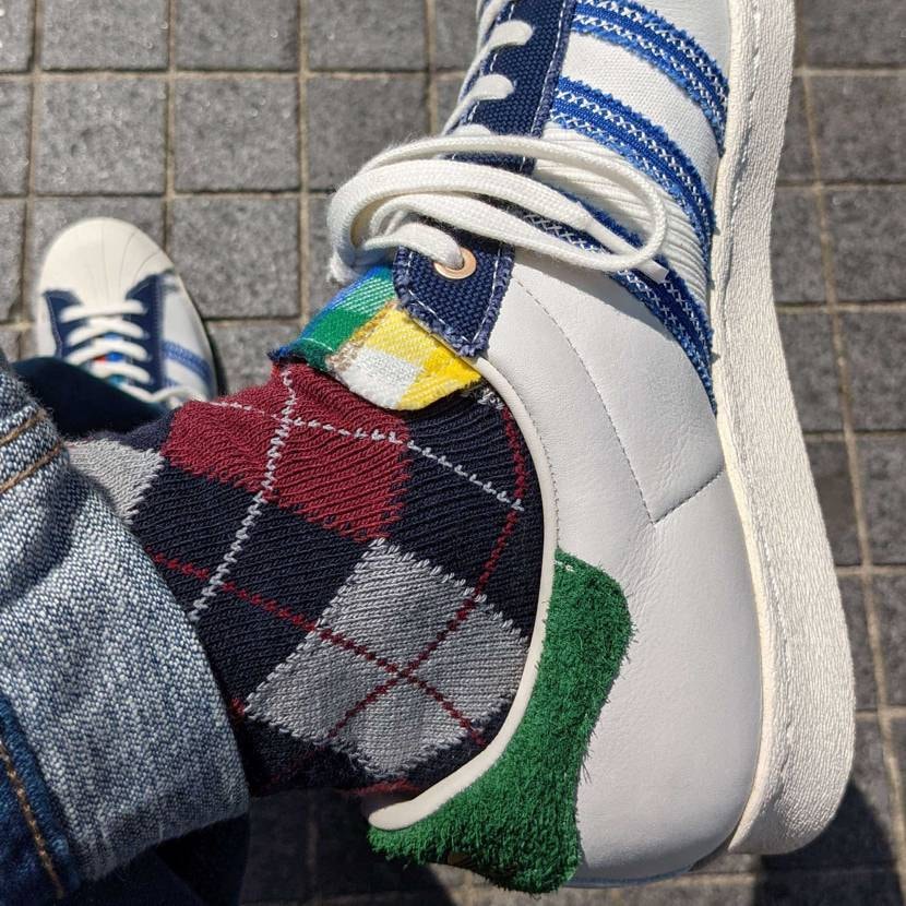 END. X SUPERSTAR 80s 
ヌバックベースに