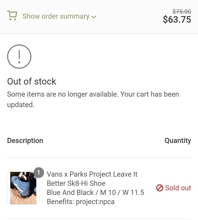 さよならVANS😭