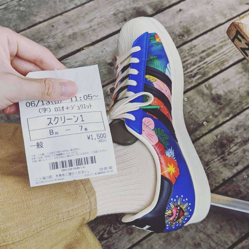 バズ・ラーマンの『ロミオ＋ジュリエット』
復刻上映ということで、コラボモデルを履