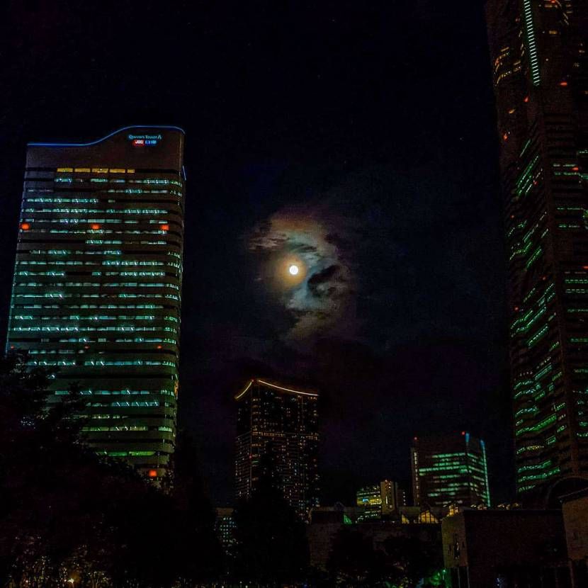 今日は満月！
下にも🌕