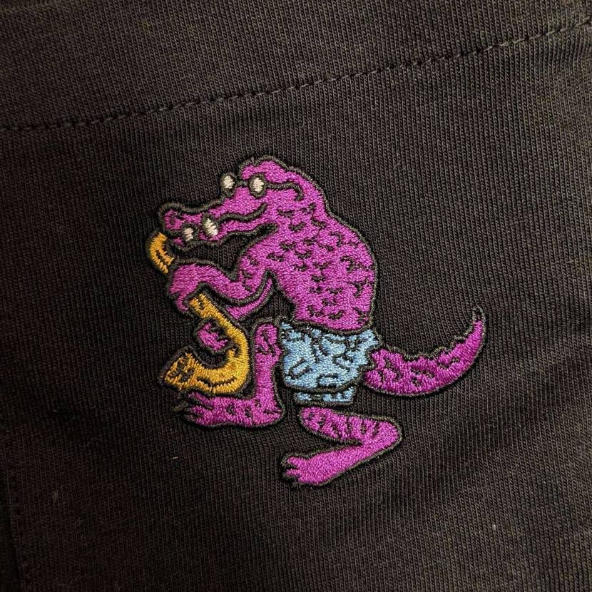 UT ファーガス・パーセルコレクション買った☺
🐊の刺繍が可