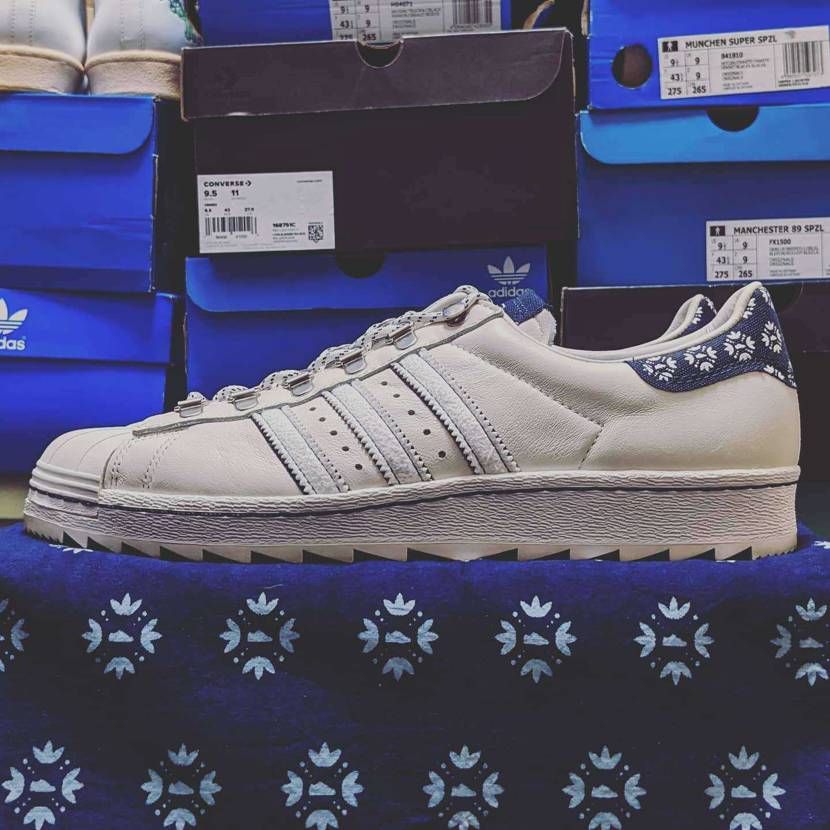 FOOTSHOP SUPERSTAR RIPPLE 'BLUE PRINTING