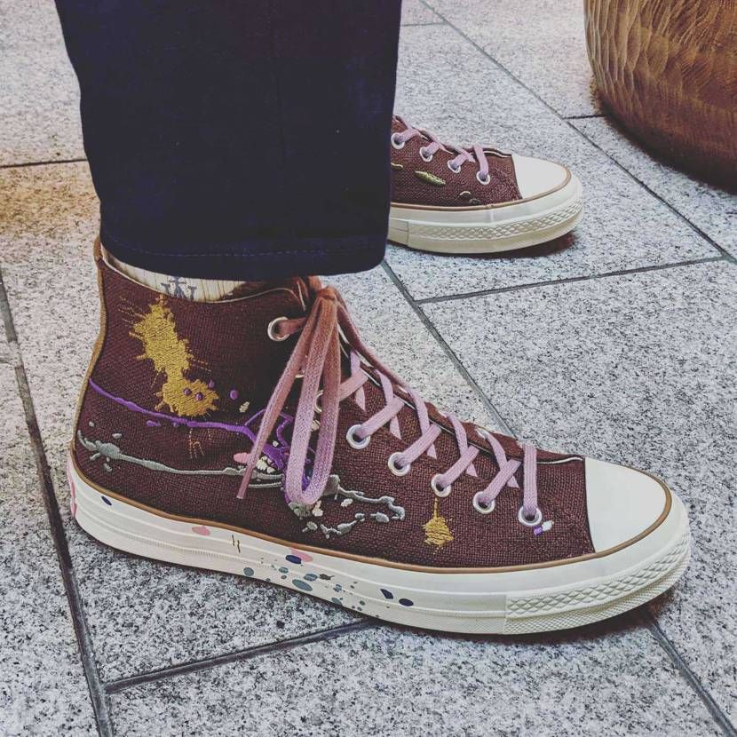 今日はBandulu Chuck 70 Hi

内側のロゴパッチも刺繍☺