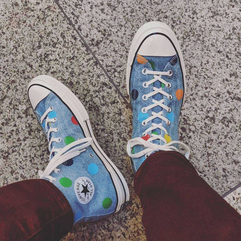 今日は Golf Wang x Chuck 70 hi