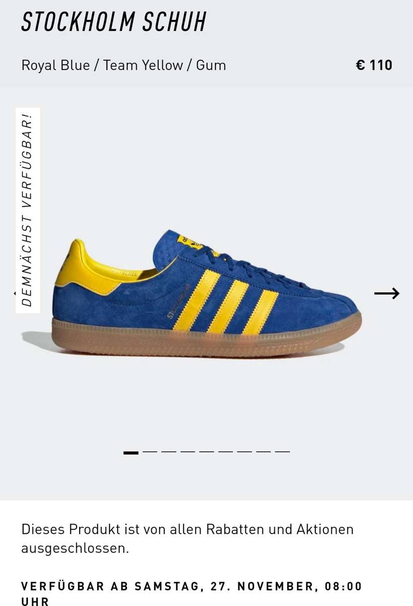 ストックホルム11月下旬か〜
待ち遠しい☺