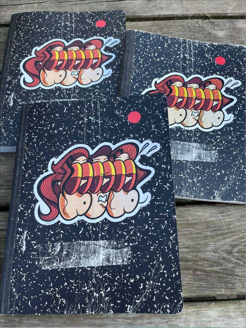 RIMEのアイデアブックのレプリカ！
＋$150でサインしてくれるんだってさ！す