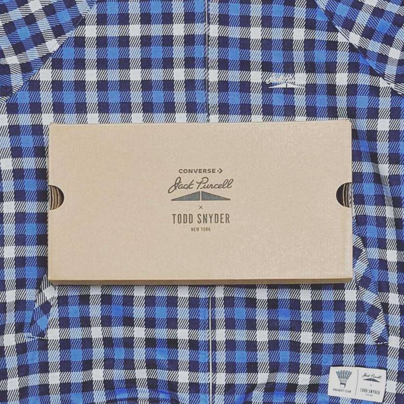 今日は Todd Snyder X JACK PURCELL