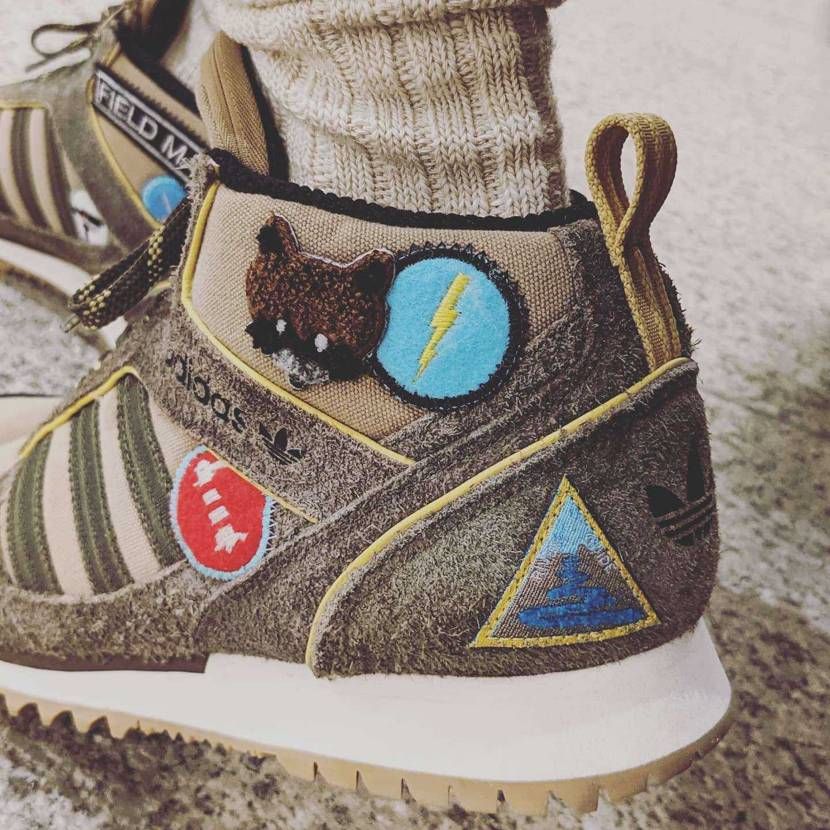 今日はZX TRAIL MID 🏞️🏕️🏞️