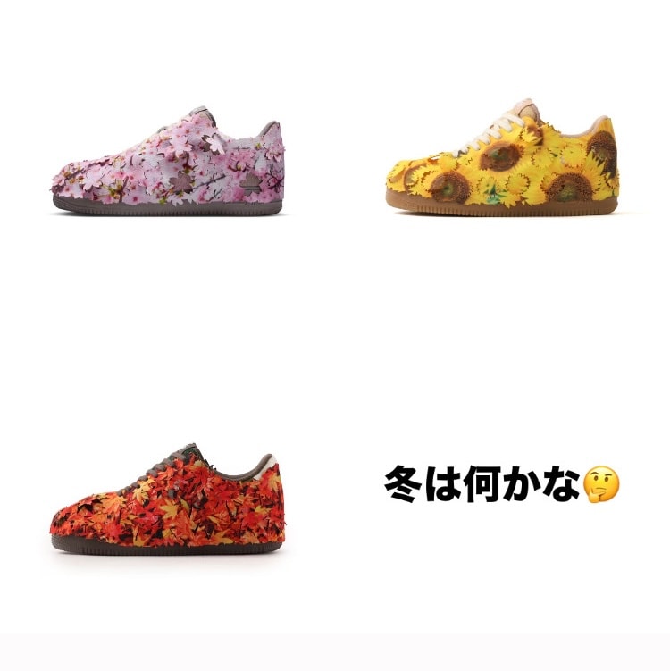 秋は楓🍁、春は桜🌸、夏は向日葵🌻

冬はどんなフォース1？？