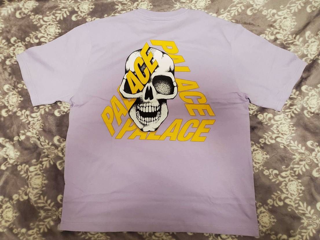 PALACE P3 Skull T-Shirt Purple