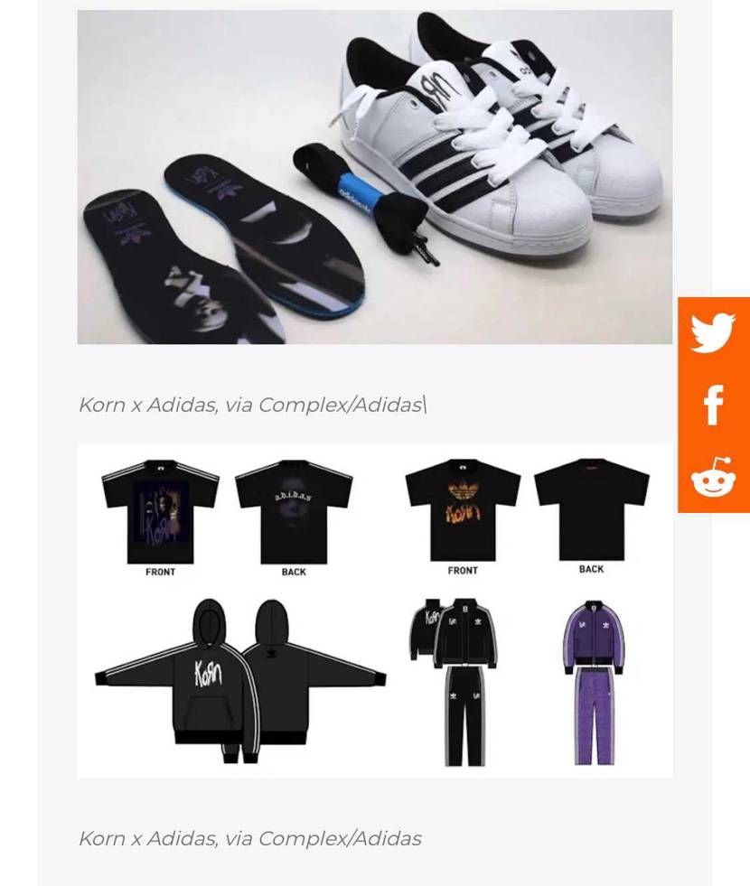 KORN✖︎adidasは5000年待ってた。