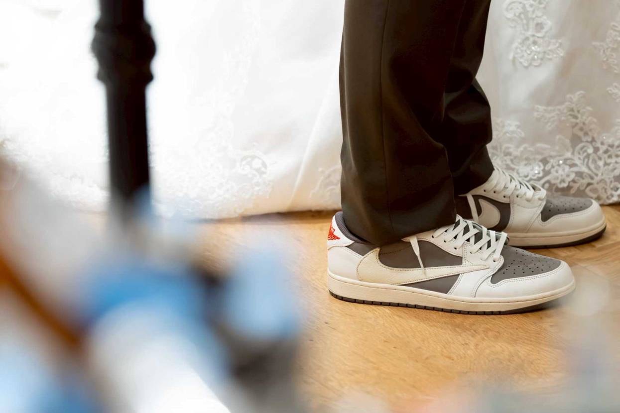 結婚式でスニーカー履いたり
飾ったり出来たの楽しかった😌