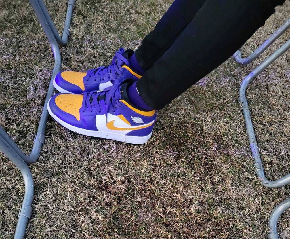 じつわGETしていたレイカーズ💜💛
初履きは今日と決めていた🤭