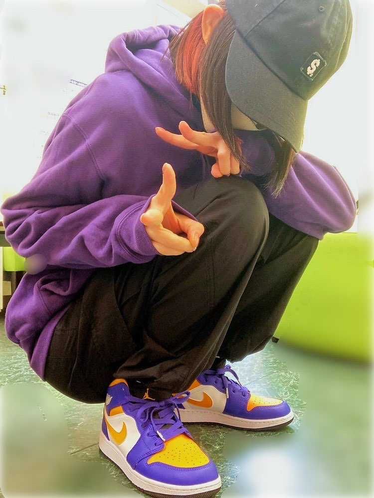 もっちもちじゃないけど、バッチバチな👟と🧢