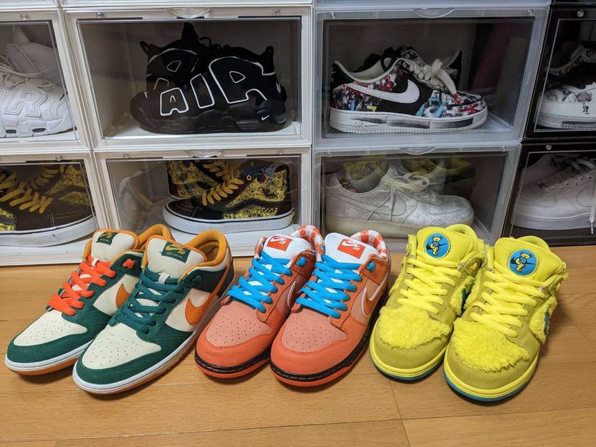 SB コレクション!!
だいぶ派手なのが多いな