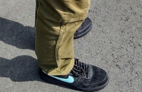 久々に履いたので。