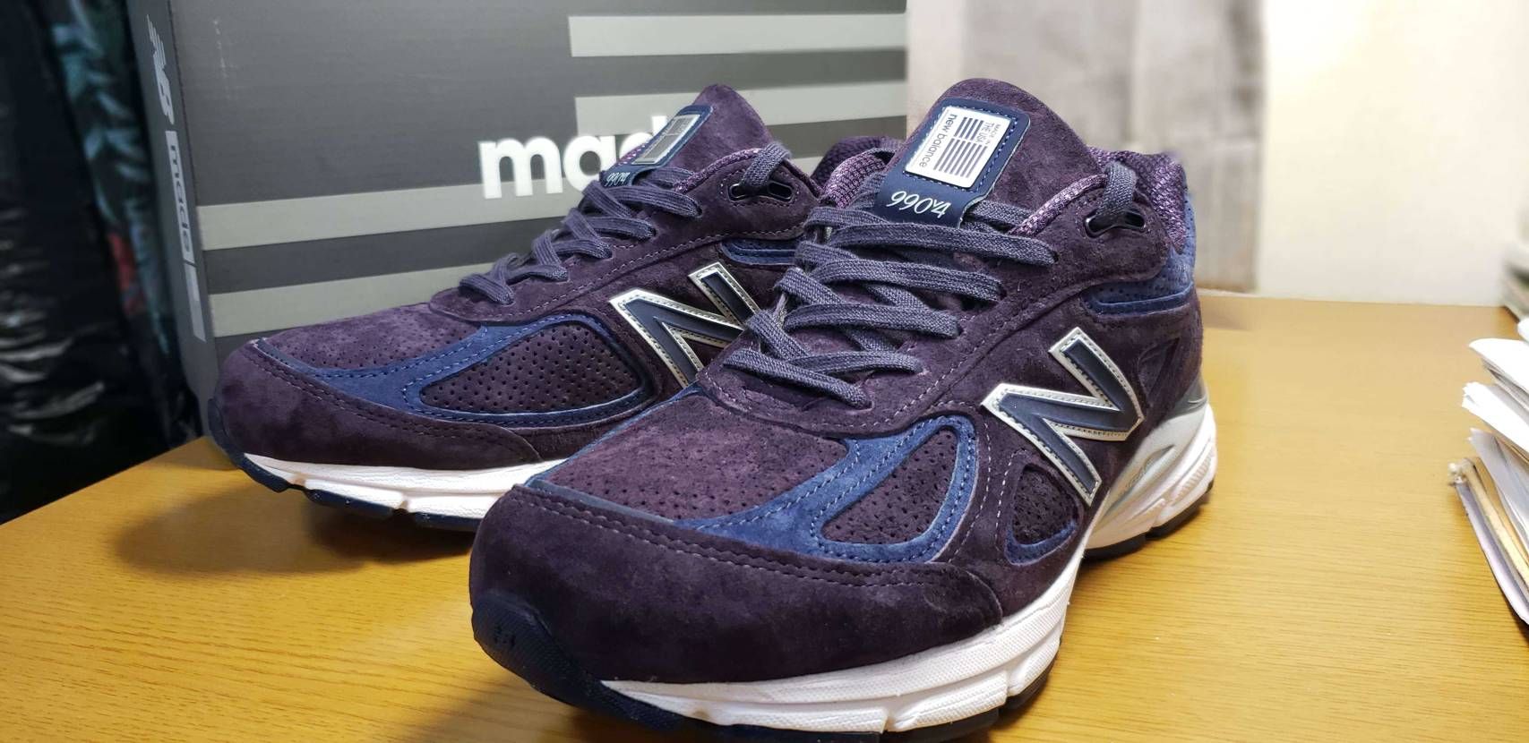 ニューバランスのM990EP4を購入！
NIKEしか持ってなかったから、初のニュ