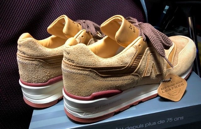 Red Wing x New Balance M997が話題