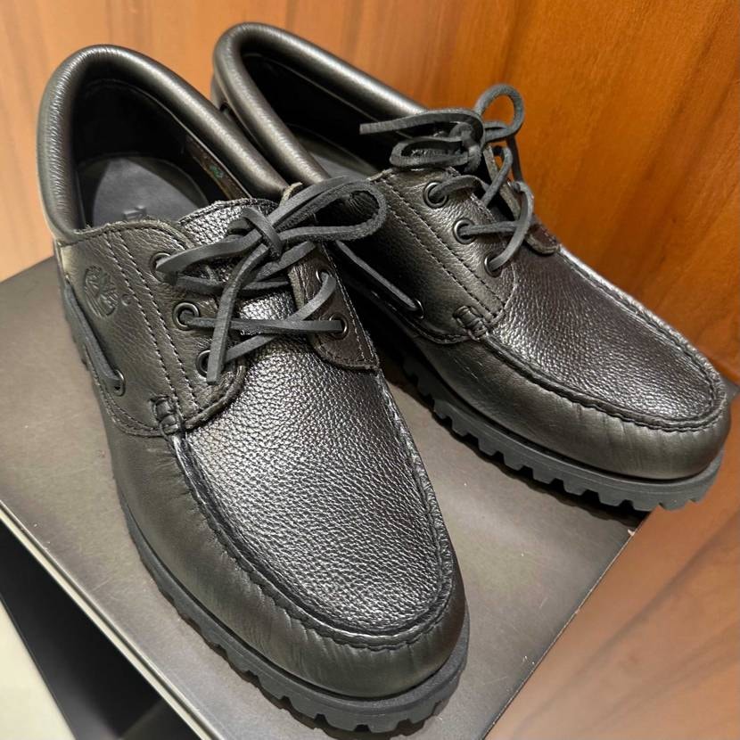 シボレザーのオールブラックティンバ✨
こんなにカッコいいス