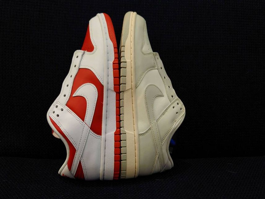 普段は DUNK LOW ならメンズの26.0〜26.5cmを履いています。画像