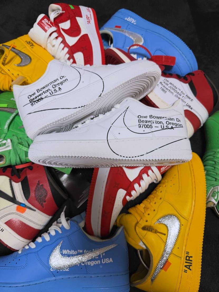 off-white  Air Force 1 F&F 
OFF SITE (U