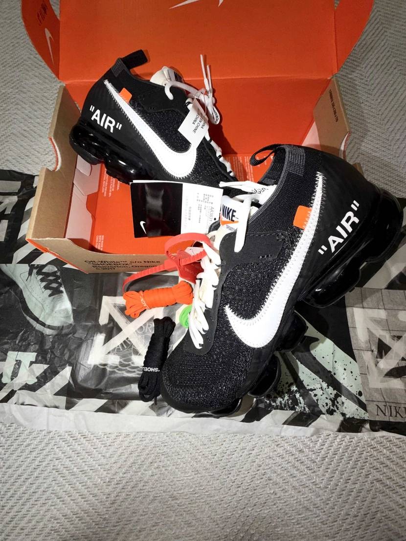The Ten Nike Off-White Air Vapormax BLAC