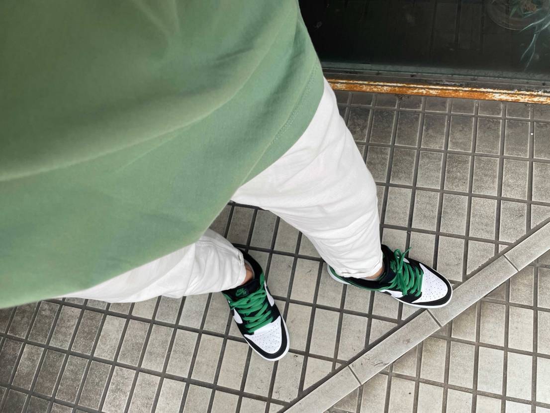 ナイキsb ダンク ロー クラシックグリーン のコーデ 口コミ投稿 グリーンコーデ Byサブアカ スニーカーダンク