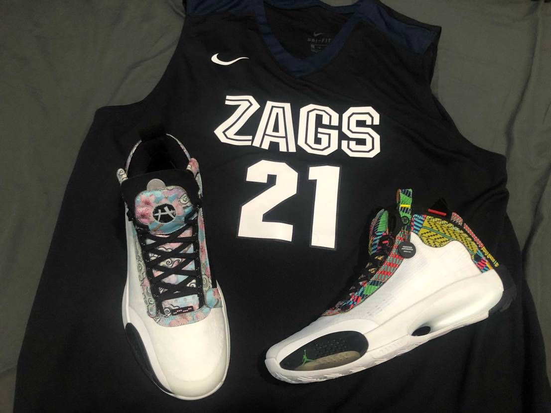 エア ジョーダン 34PE 八村 塁 
Gonzaga 
Dream com