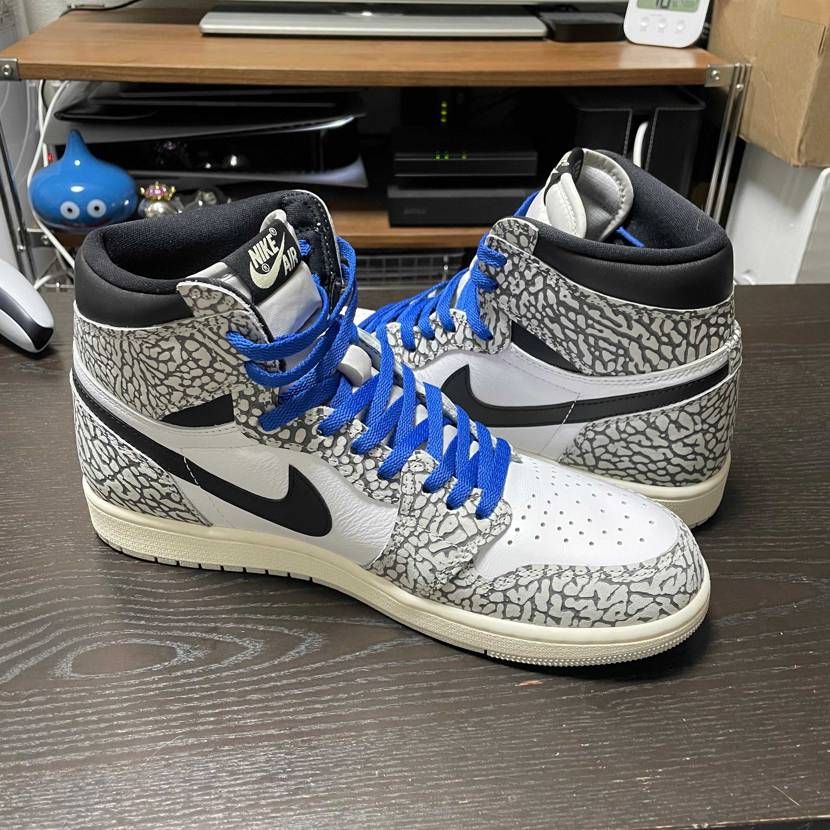 アクセント欲しかったんでシューレース変更
ちょいSup Dunk SB感出たか