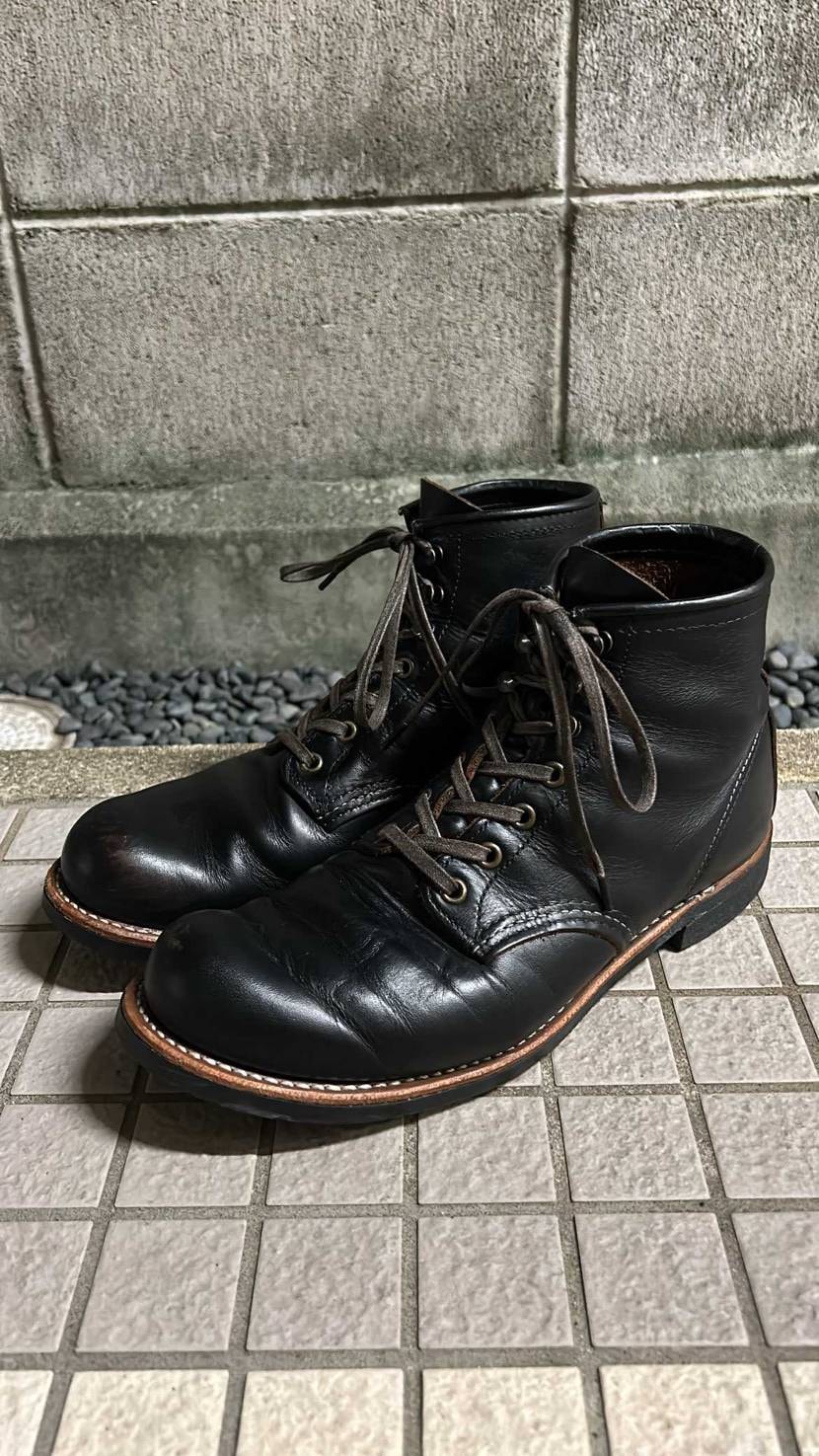 半年履いた3345 Blacksmith
この間、1回目のオイルアップしました