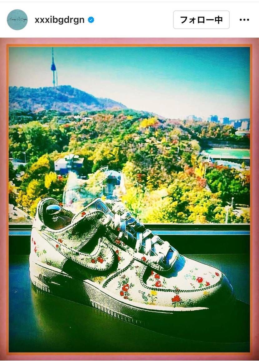 gdragonのインスタより
ピーマイ新作！？