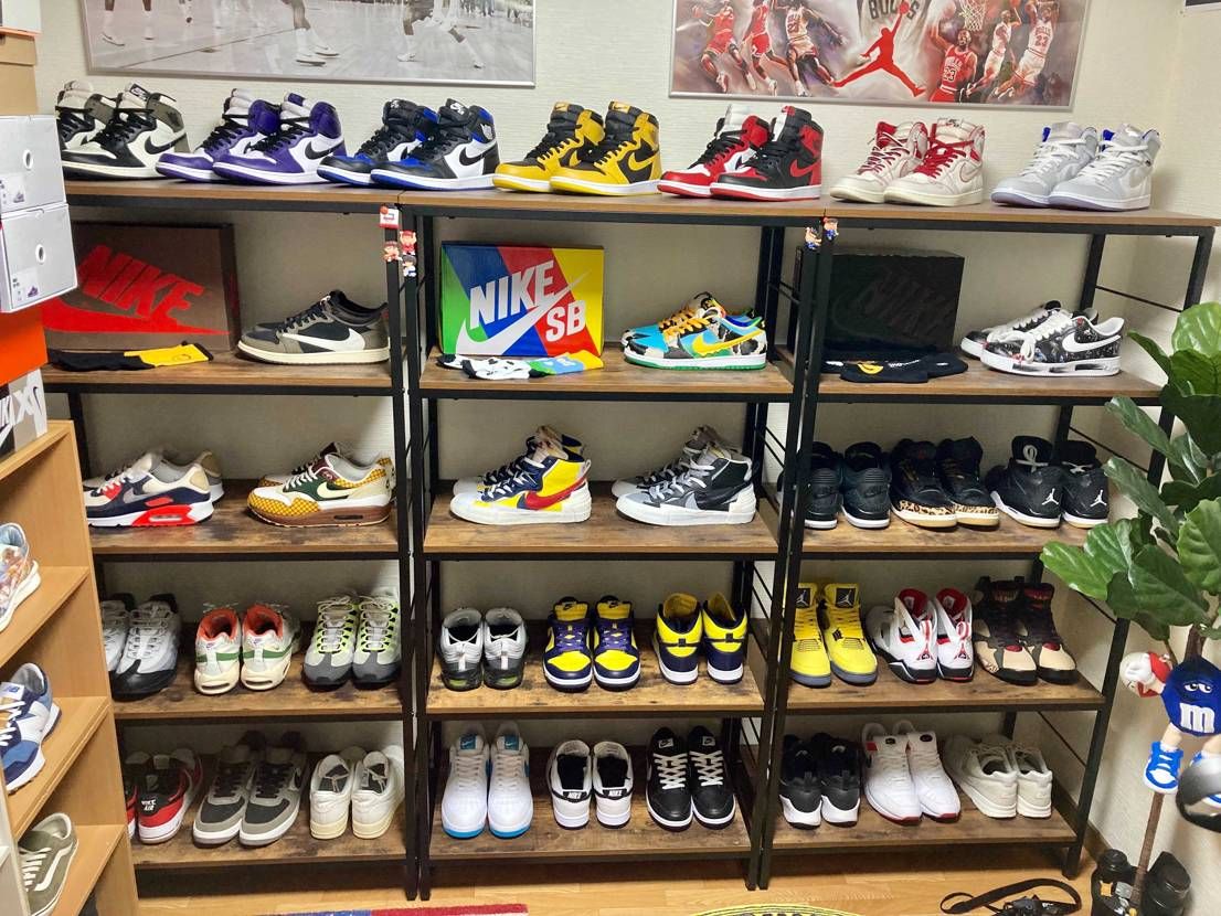 まだまだですがAJ1とローカット3モデルがお気に入りです！
最近は抽選全く当た